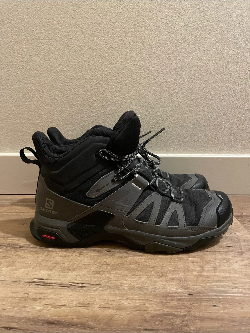 Salomon Men's X Ultra 4 Mid GTX Ortholite Hiking Trail Shoes Boots Size 11